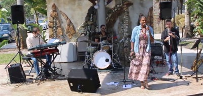 Sound Of Vision Jazz Group at Ilene Lieberman Botanical Garden's Amphitheatre