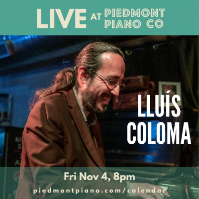 Lluís Coloma - Blues, Boogie Woogie, Jazz at Piedmont Piano Company
