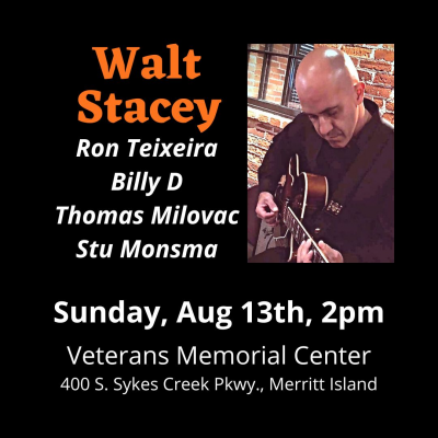 Jazz Guitarist Walt Stacey In Concert at Brevard Veterans Memorial Center