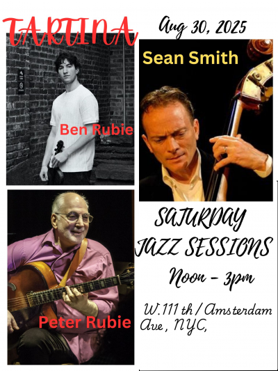 Tartina Saturday Jazz Brunch Sessions at Tartina Restaurant