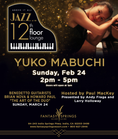 Yuko Mabuchi at Jazz At The Twelve at Twelve At Fantasy Springs