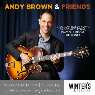 Andy Brown & Friends at Winter's Jazz Club