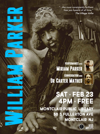 William Parker at Montclair Public Library