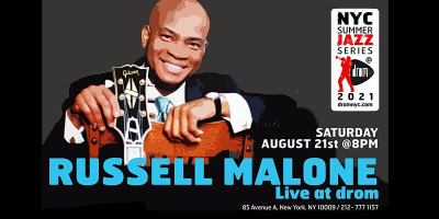 Russell Malone Quartet at Nyc Summer Jazz Series At Drom at Drom
