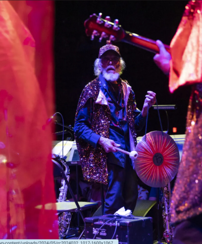 Marshall Allen’s Ghost Horizons at Solar Myth - event poster Marshall Allen’s Ghost Horizons at Solar Myth