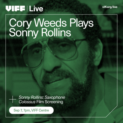 Cory Weeds Plays Sonny Rollins at Viff Centre