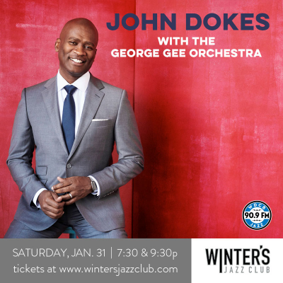 John Dokes With The George Gee Orchestra at Winter's Jazz Club