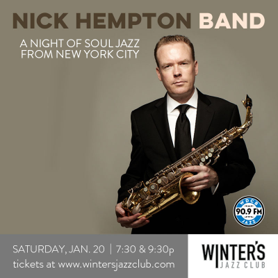 Nick Hempton Band at Winter's Jazz Club