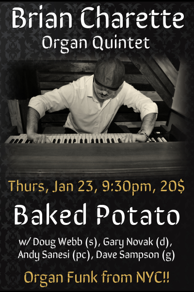 Brian Charette at The Baked Potato