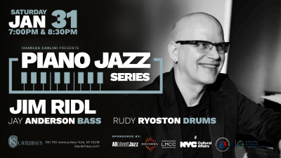 Piano Jazz Series: Jim Ridl at Klavierhaus - event poster Piano Jazz Series: Jim Ridl at Klavierhaus