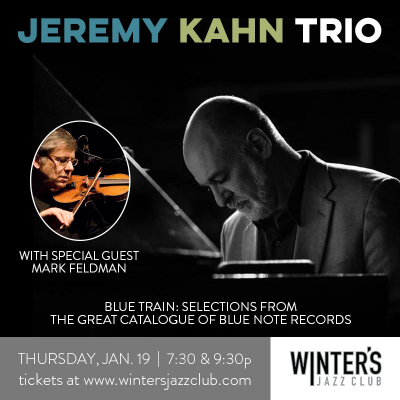 Jeremy Kahn Trio at Winter's Jazz Club
