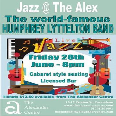The Humphrey Lyttelton Band at The Alexander Centre - event poster The Humphrey Lyttelton Band at The Alexander Centre