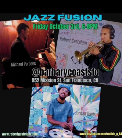 Robert Gastelum Trio (jazz Fusion) at Barbary Coast