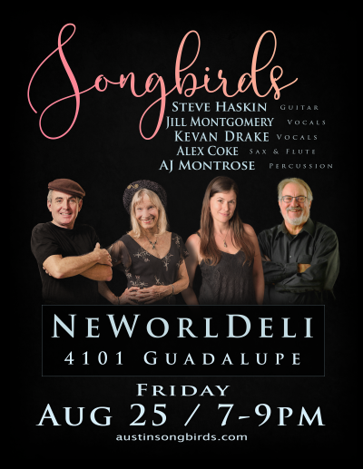 Austin Songbirds Featuring Alex Coke at Neworldeli