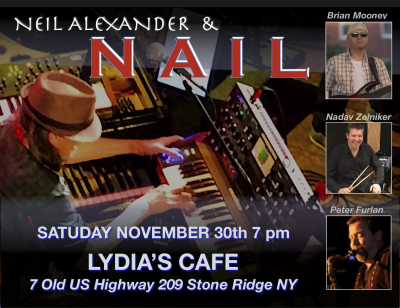 Neil Alexander & Nail at Lydia's Cafe