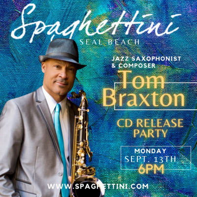 Music Monday Featuring Tom Braxton CD Release Party at Spaghettini