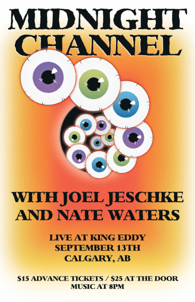 Midnight Channel at King Eddy - event poster Midnight Channel at King Eddy