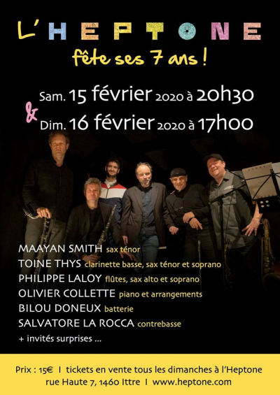 Olivier Collette 6 Tet at Heptone