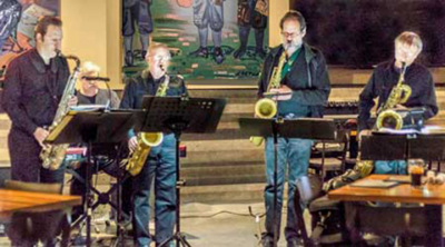 West Michigan Jazz Society Jazz Gumbo With The Beer City Saxes at Casino Club - event poster West Michigan Jazz Society Jazz Gumbo With The Beer City Saxes at Casino Club