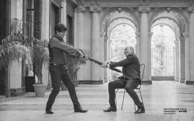 Antonino Cicero E Luciano Troja at Teatro Paisiello