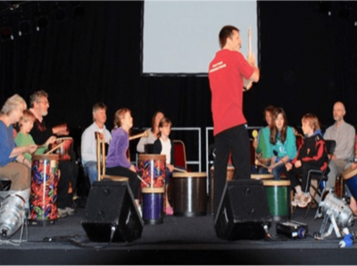 Drumming Workshop: Session 1 at Herne Bay Jazz And Swing Festival at The King's Hall