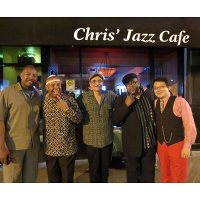 Webb T’s Fleet, The Superband Special With Mich'al Beckham at Chris' Jazz Cafe - event poster Webb T’s Fleet, The Superband Special With Mich'al Beckham at Chris' Jazz Cafe