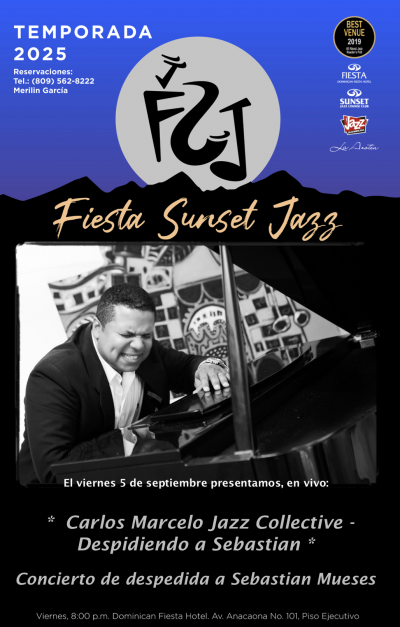 Carlos Marcelo Jazz Collective - Despidiendo A Sebastian at Fiesta Sunset Jazz