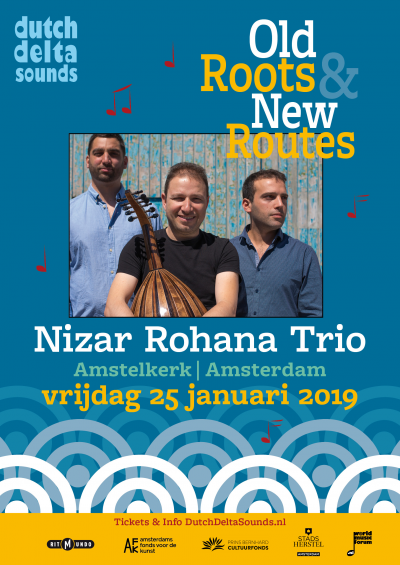 Old Roots New Routes: Nizar Rohana Trio at Amstelkerk