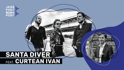 Santa Diver Feat. Curtean Ivan at Jazzfest Budapest at Magnet Közösségi Ház