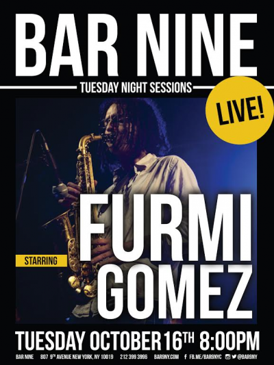 Furmi Gomez Quartet at Bar 9