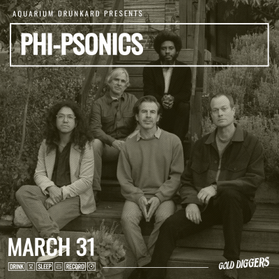 Phi-psonics at Gold-diggers - event poster Phi-psonics at Gold-diggers