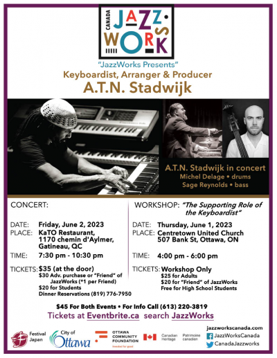A.t.n. Stadwijk at KaTO Restaurant - event poster A.t.n. Stadwijk at KaTO Restaurant