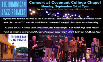 The Dominican Jazz Project Featuring Stephen Anderson at Covenant College