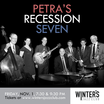 Petra's Recession Seven at Winter's Jazz Club