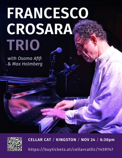 Francesco Crosara Trio at Cellar Cat