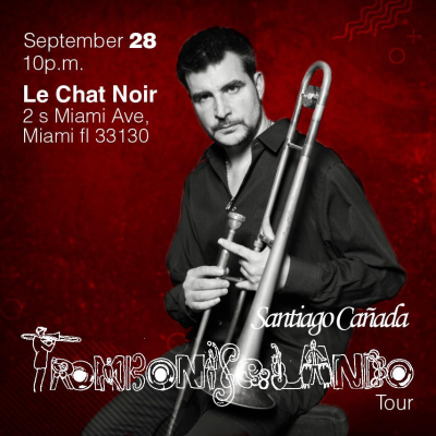 Santiago Canada Tromboniselando Cd Release at Le Chat Noir De Salis