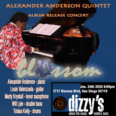 Alexander Anderson Quintet at Dizzy's