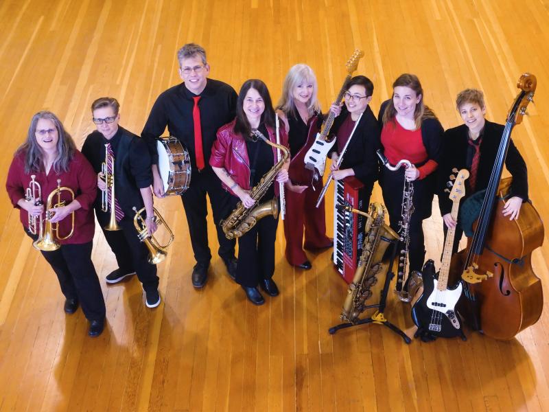 Jean Fineberg & Jazzphoria at Albany Move 'n' Groove