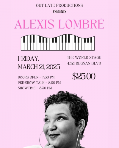 Alexis Lombré at The World Stage