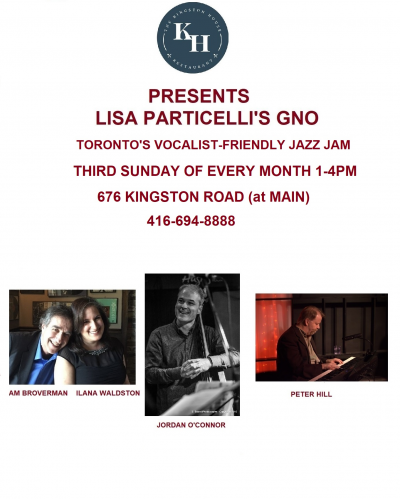 Lisa Particelli's Gno Vocal Jazz Jam  at The Kingston House
