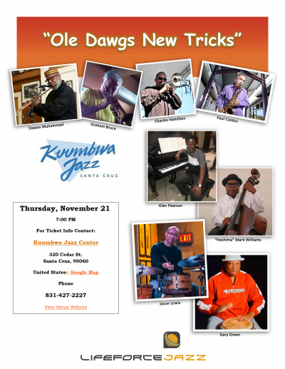 Dawan Muhammad at Kuumbwa Jazz Center