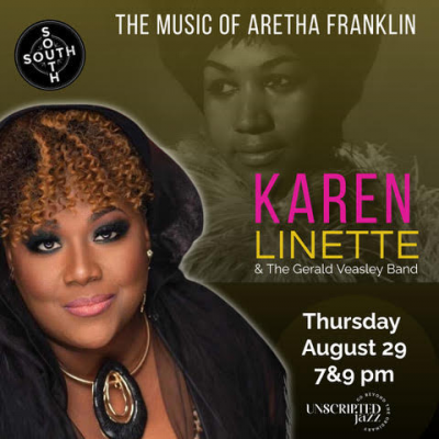 Karen Linette And Gerald Veasley Band at South Jazz Club - event poster Karen Linette And Gerald Veasley Band at South Jazz Club