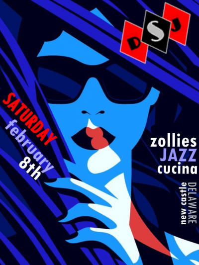 DiAMOND SWiNG Plays And Sings Blues. Bossa And Ballads In New Castle at Zollie's Jazz Cucina