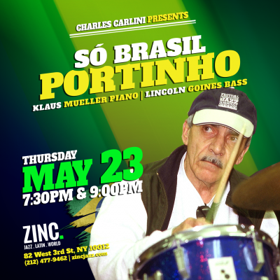 Só Brasil: Portinho at Zinc Bar
