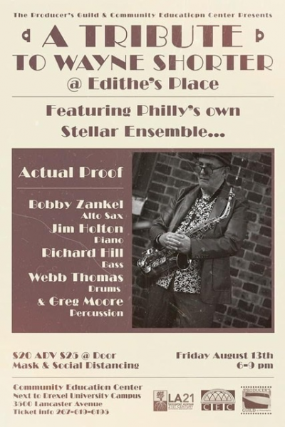 Tribute To Wayne Shorter at CEC