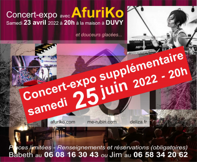 Afuriko at Chez M.e. Rubin