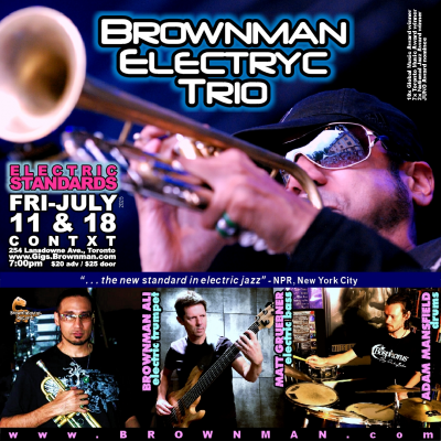 BROWNMAN ELECTRYC TRIO at Contxt
