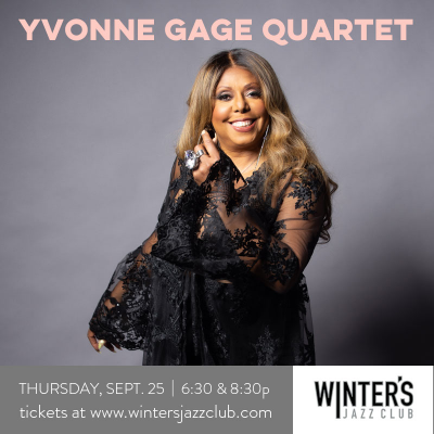 Yvonne Gage at Winter's Jazz Club