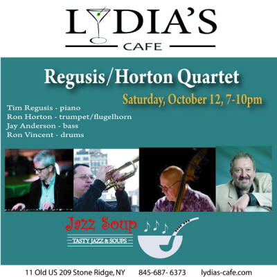 Regusis/horton Quartet at Lydia's Cafe