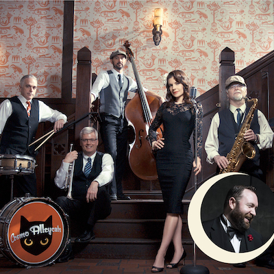 Cosmo Alleycats at Piedmont Piano Company - event poster Cosmo Alleycats at Piedmont Piano Company